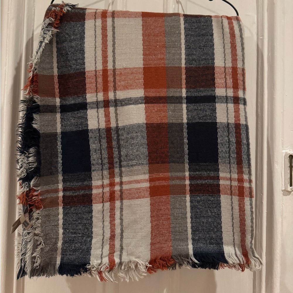 Tuckernuck Plaid Blanket Scarf / Wrap
